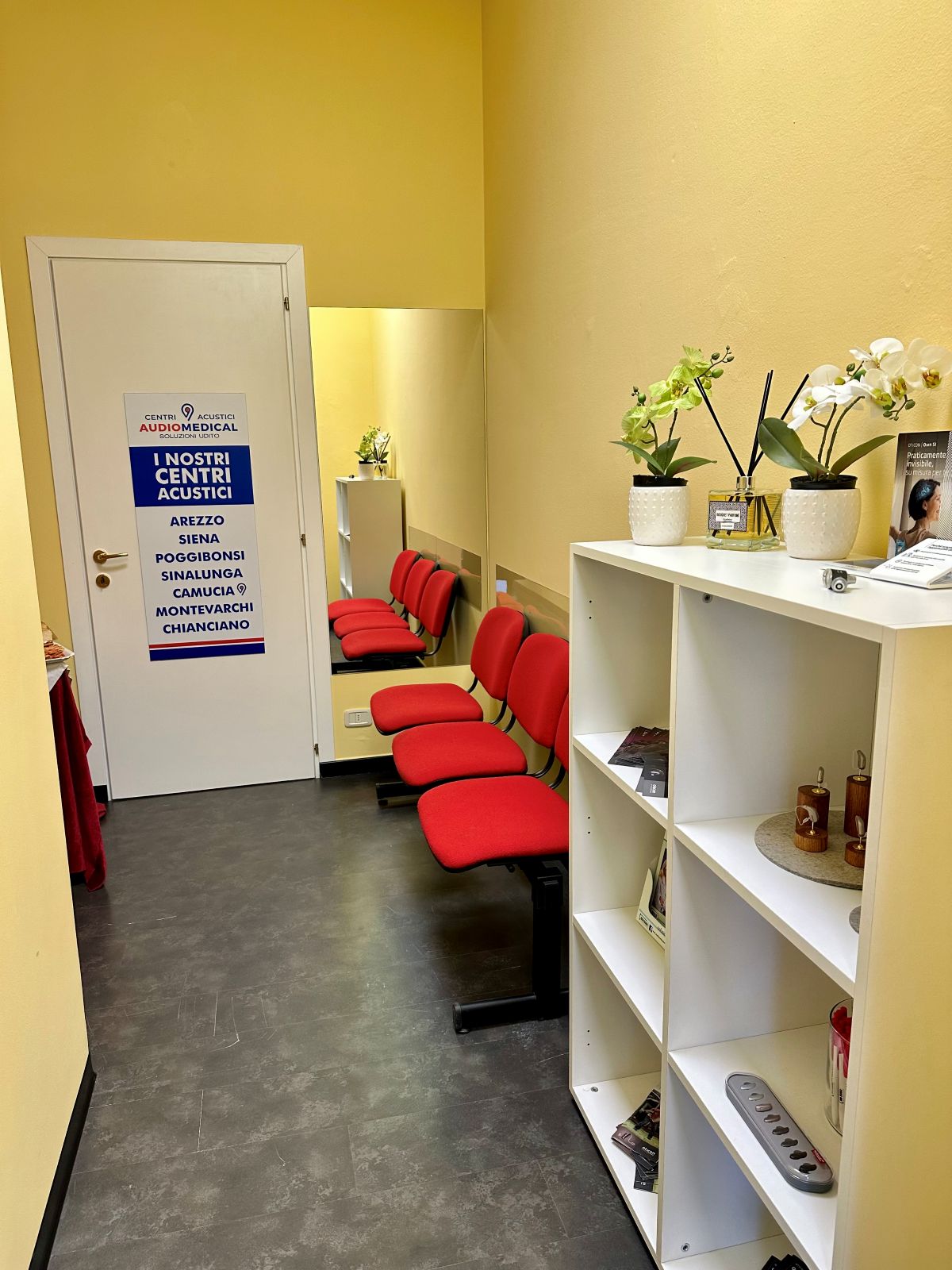 Ambiente 1 della sede Audiomedical di Camucia