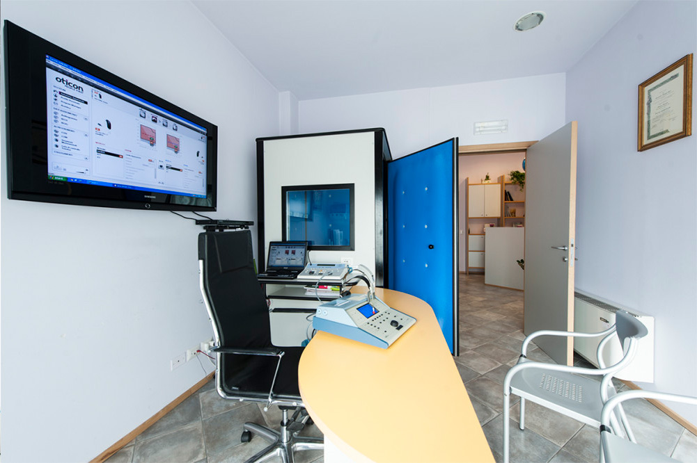 Ambiente 3 della sede Audiomedical di Siena