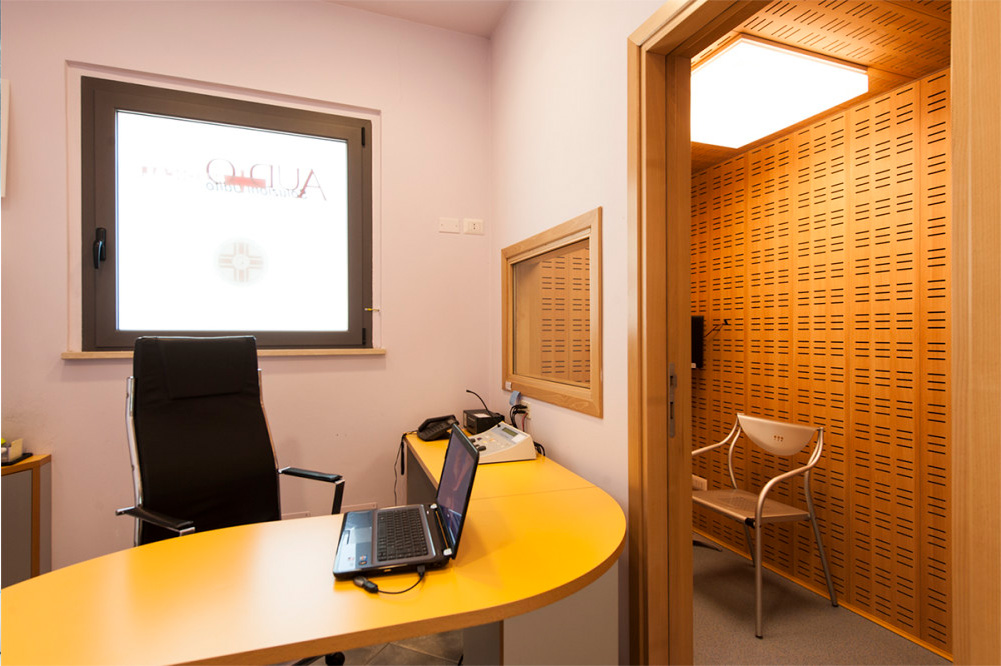 Ambiente 5 della sede Audiomedical di Siena